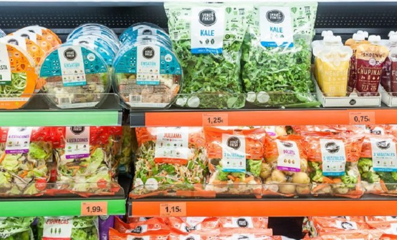 Sobreenvasados de PLASTICO los ALIMENTOS Sobreenvasados