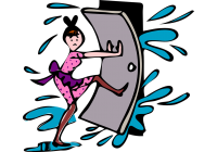 LIMPIEZA despu�s de la INUNDACION