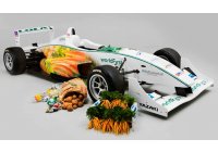 Lola autom�vil de carreras ecol�gico que transforma el ox�geno en ozono