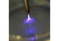 Materia en estado de plasma para esterilizar agua